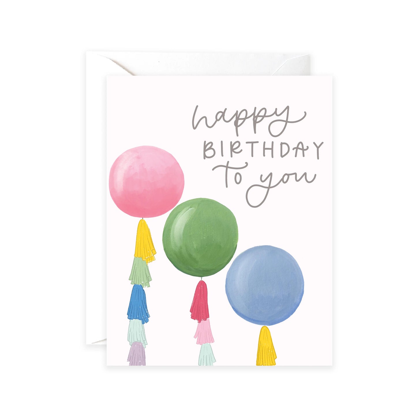 Giant Birthday Balloons Greeting Card Isabella MG & Co.