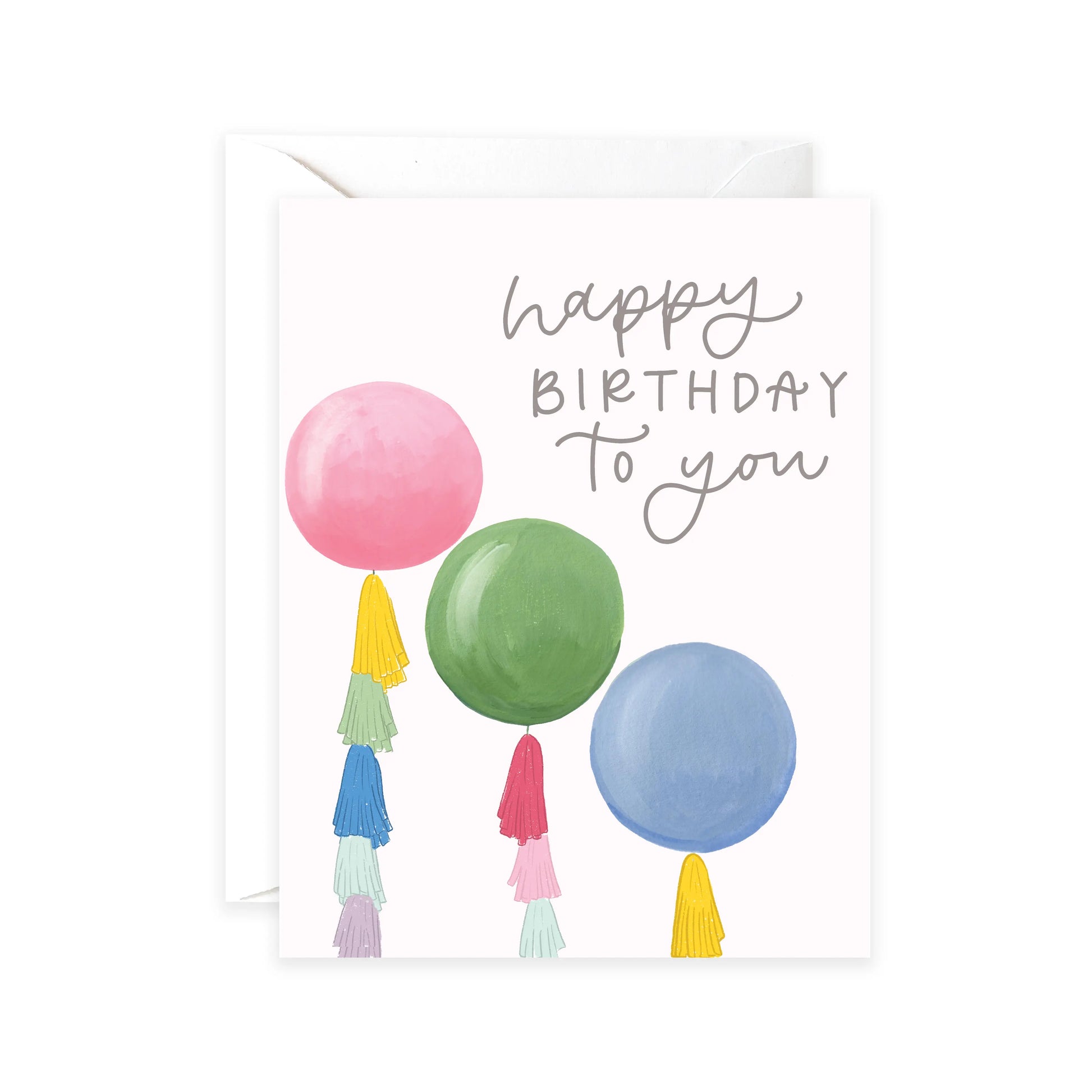 Giant Birthday Balloons Greeting Card Isabella MG & Co.