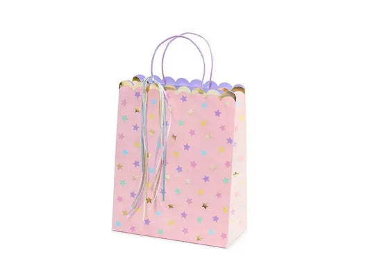 Gift bags Stars, mix, 26x32x13cm Partydeco