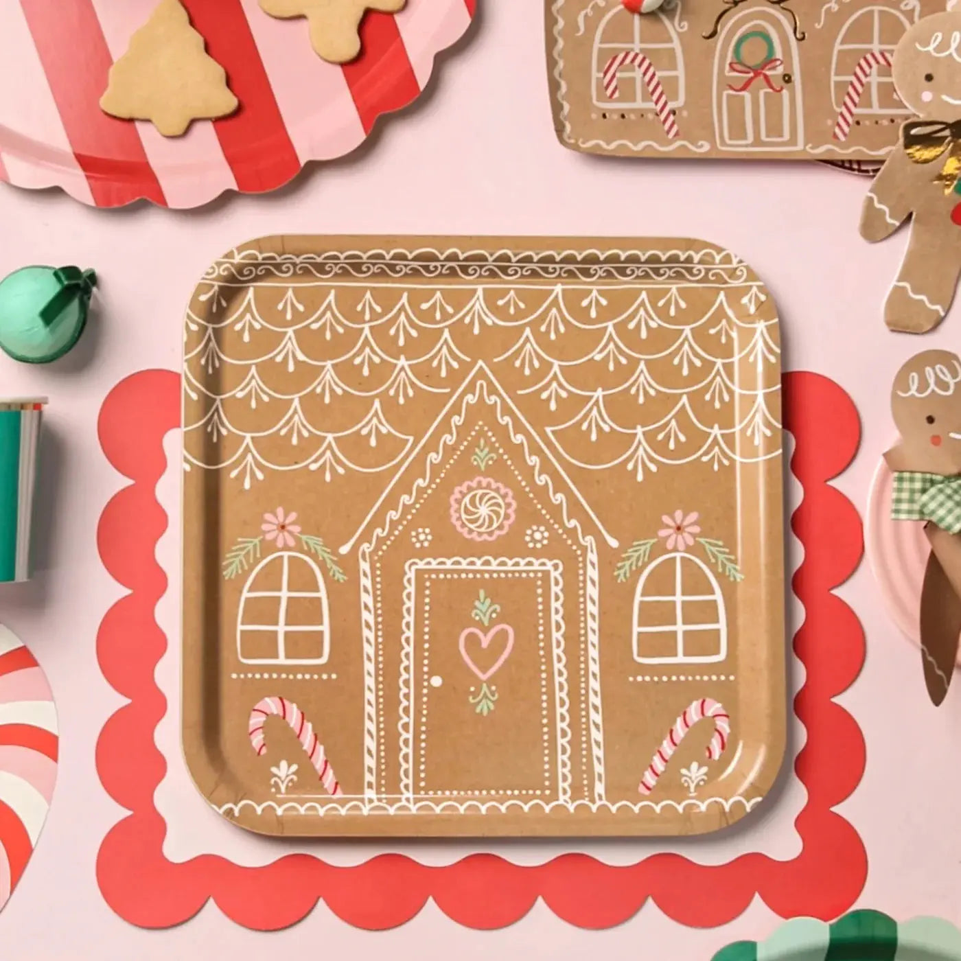 Gingerbread House Tray Meri Meri