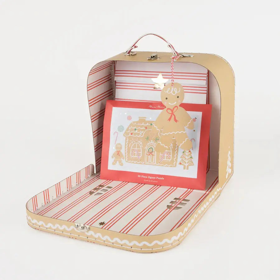 Gingerbread fun suitcase Meri Meri