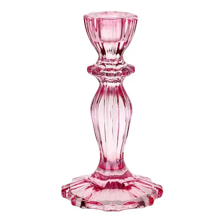 Glass Candle Holders Starter - Warm Colour Talking Tables