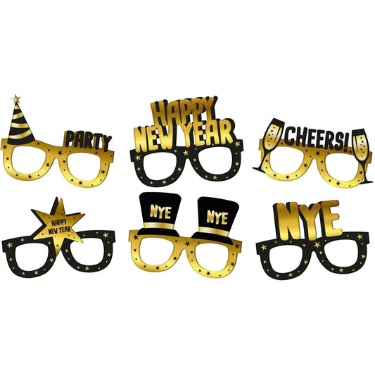 Glasses Paper - BlackGold HNY Folat