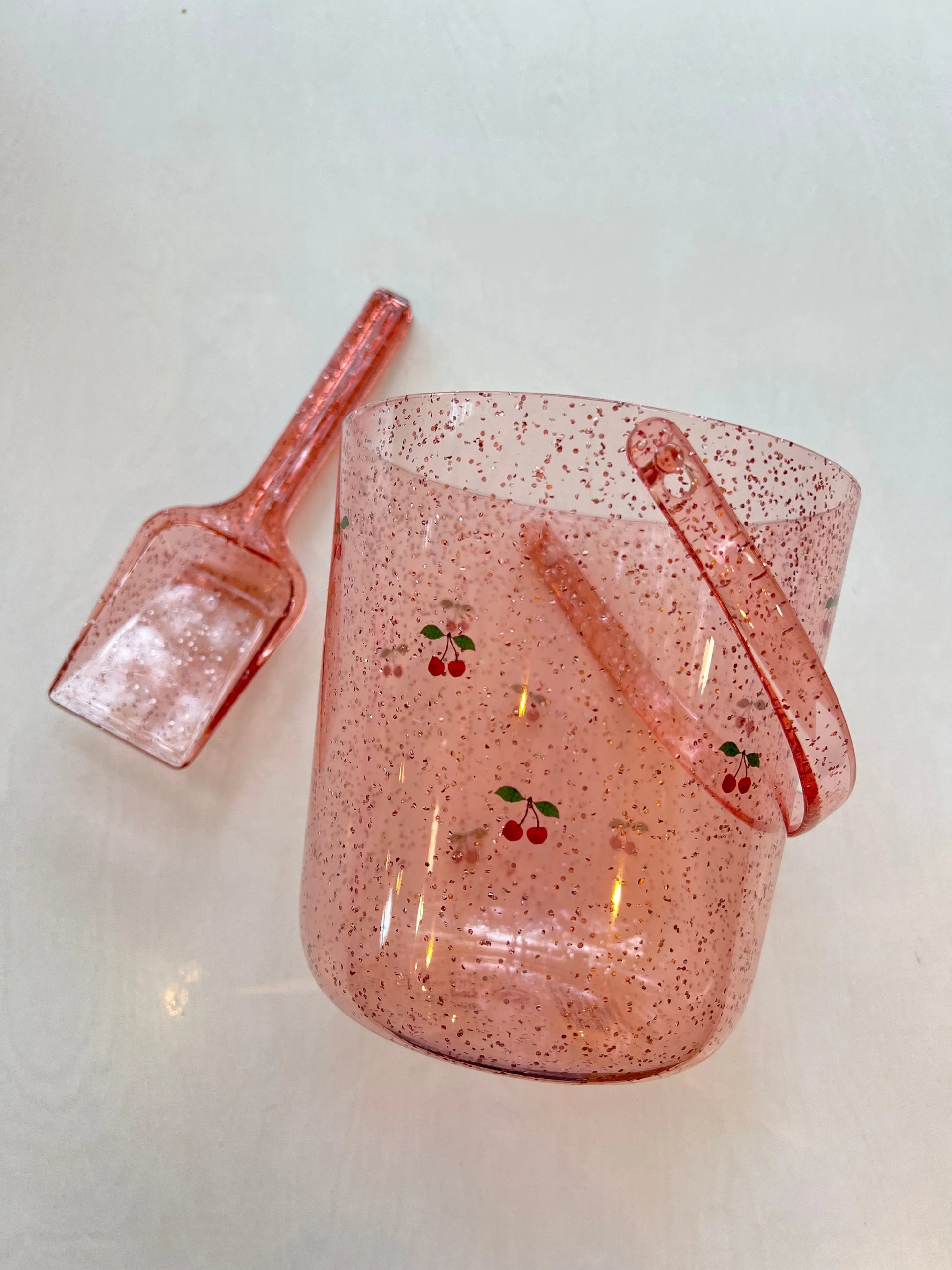 Glitter Bucket and Shovel - Cherry Konges Slojd
