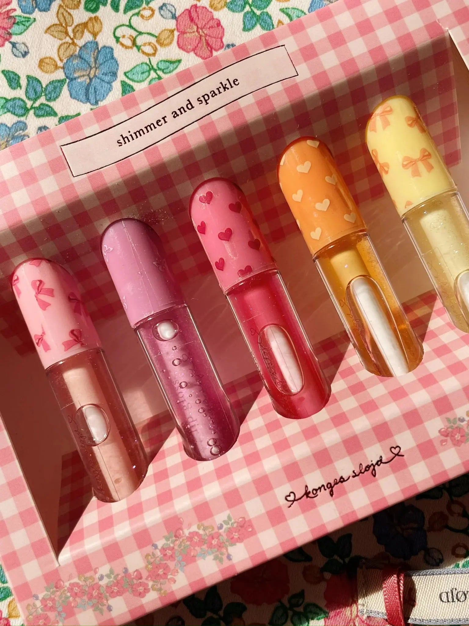 Glitter Lip Gloss (5pcs) Konges Slojd