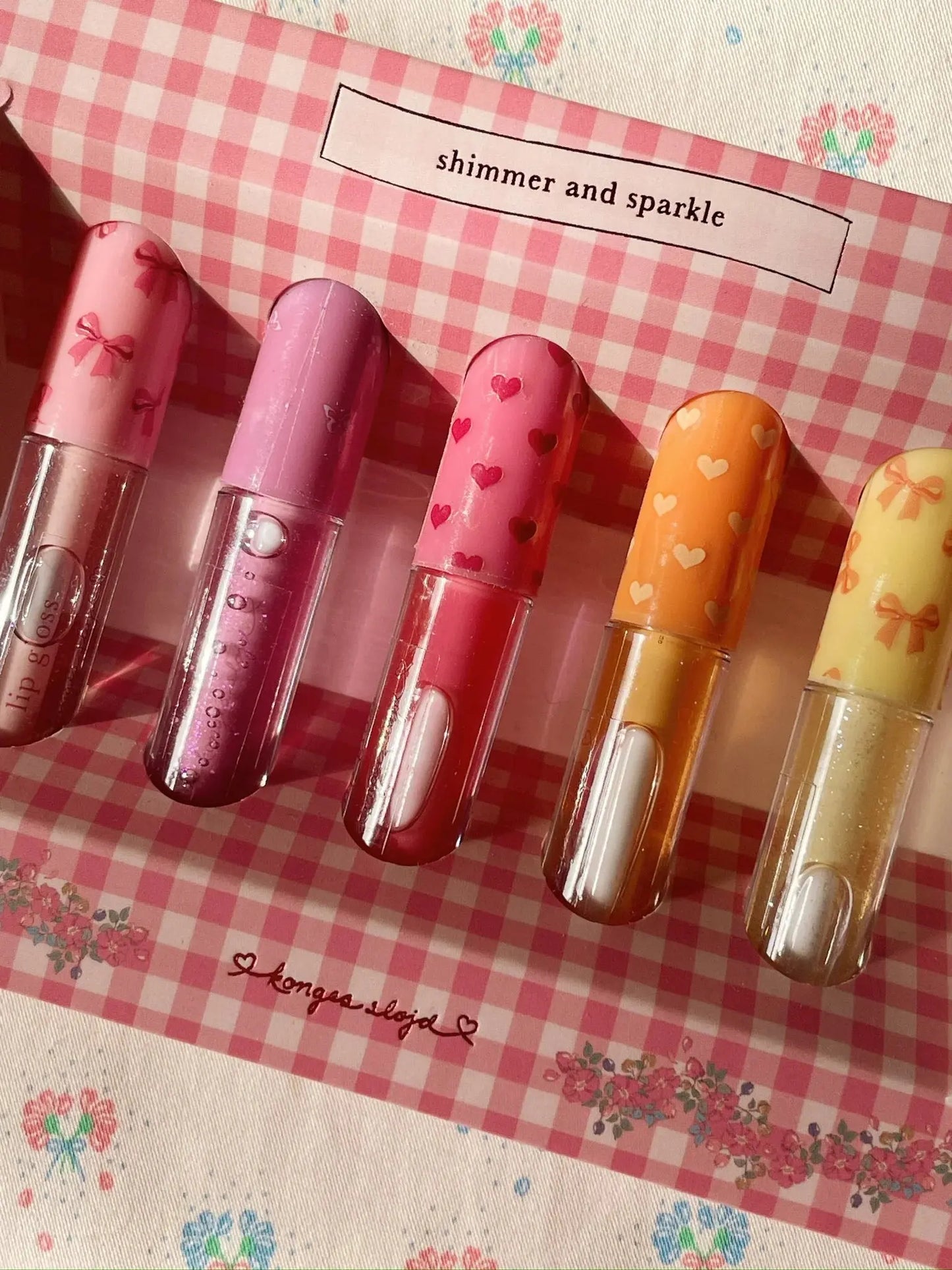 Glitter Lip Gloss (5pcs) Konges Slojd