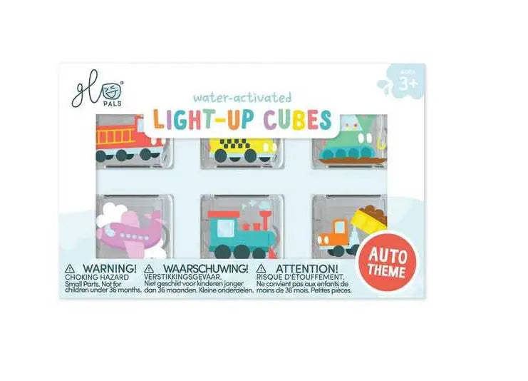 Glo Pals Light-Up Cubes | Vehicles Glo Pals