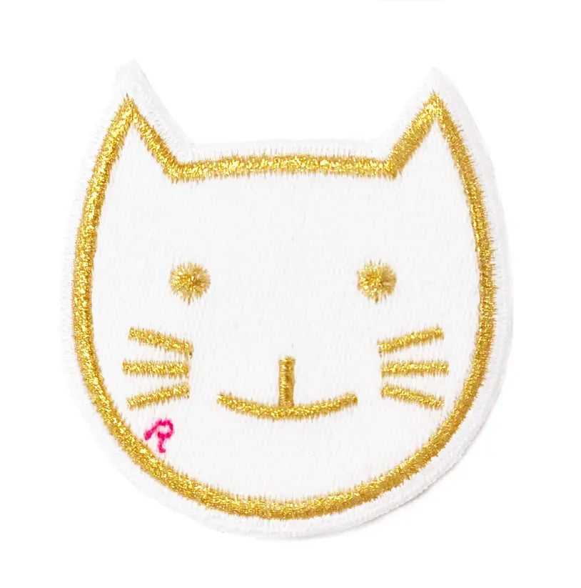 Gold Cat Patch To Heat On or Stick Ratatam