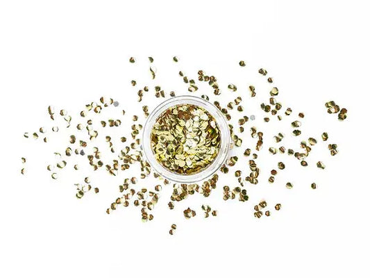 Gold Glitter Body & Face Glitter - 3g Partydeco