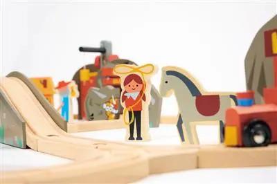 Gold Mine Train set mentari