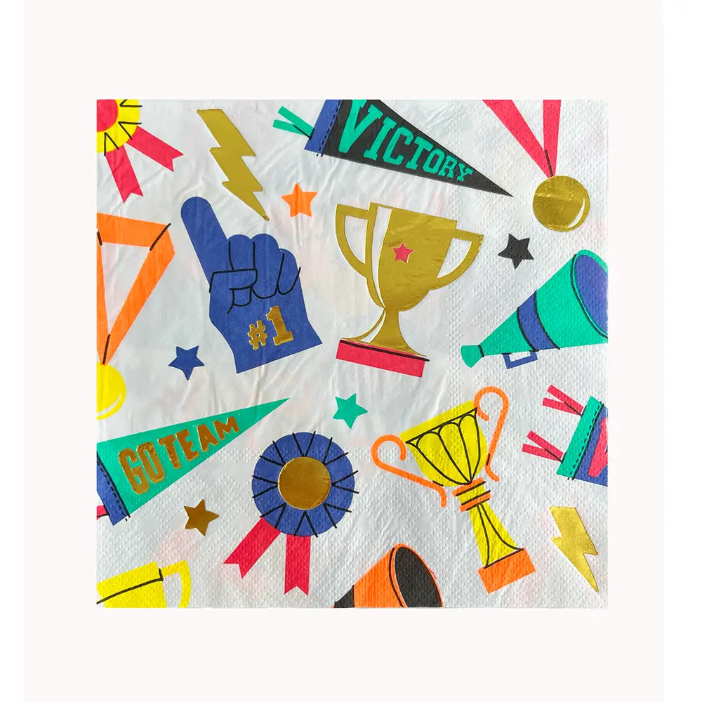 Good Sport Large Napkins - 16 Pk. Jollity & Co. + Daydream Society