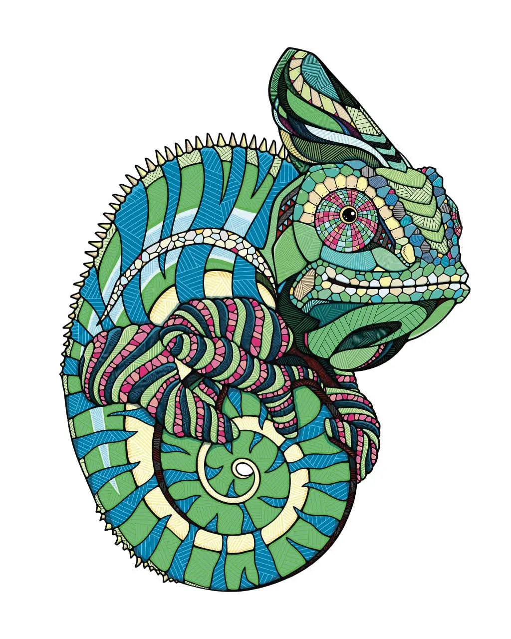 Graine Créative - CHAMELEON PUZZLE Graine Créative