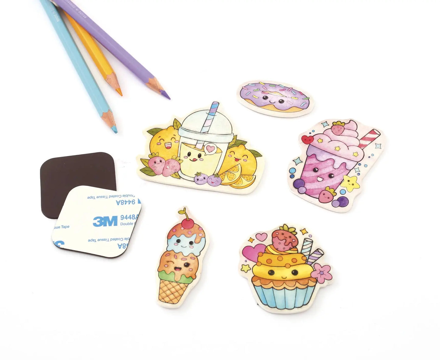 Graine Créative - CRAZY PLASTIC KIT KAWAI MAGNETS Graine Créative