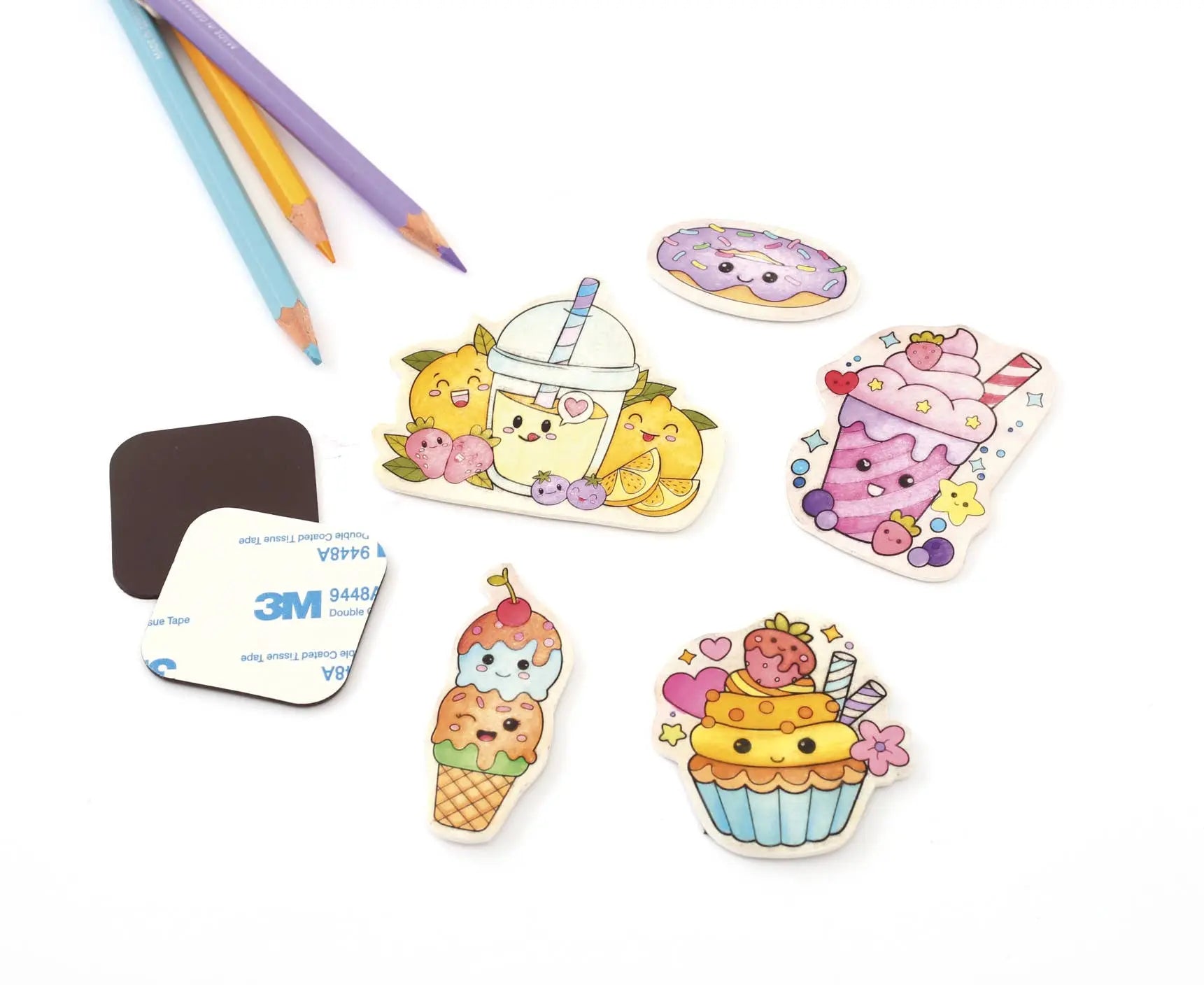 Graine Créative - CRAZY PLASTIC KIT KAWAI MAGNETS Graine Créative
