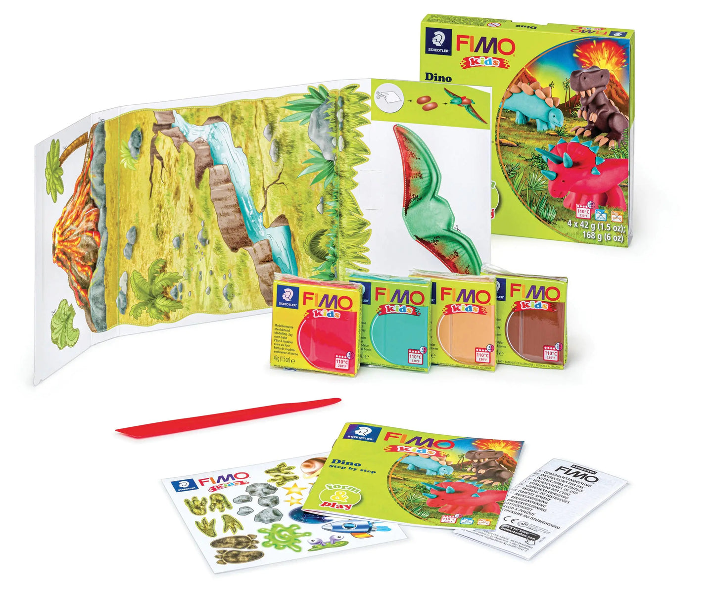 Graine Créative - FIMO KIDS DINO KIT Graine Créative