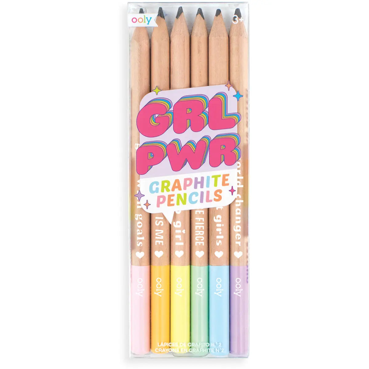 Graphite pencils - GRL POWER OOLY
