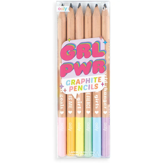 Graphite pencils - GRL POWER OOLY