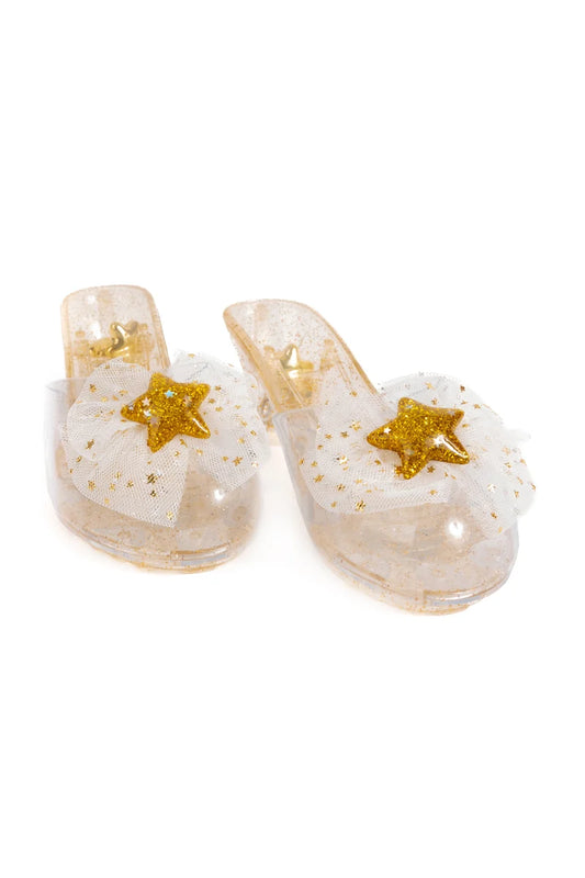 Reigning Beauty High Heels (1 pair), Gold, ONE SIZE 29-30
