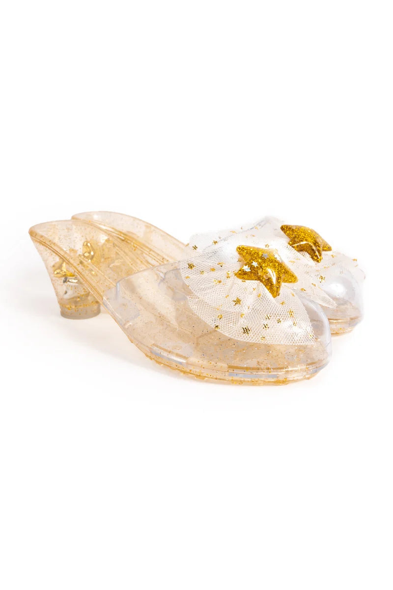 Reigning Beauty High Heels (1 pair), Gold, ONE SIZE 29-30