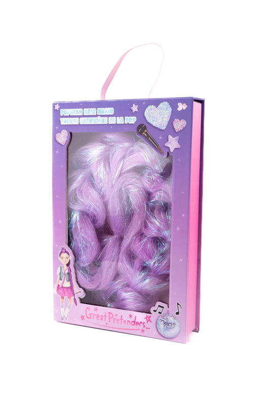 Rock Star Hair Braid - Purple