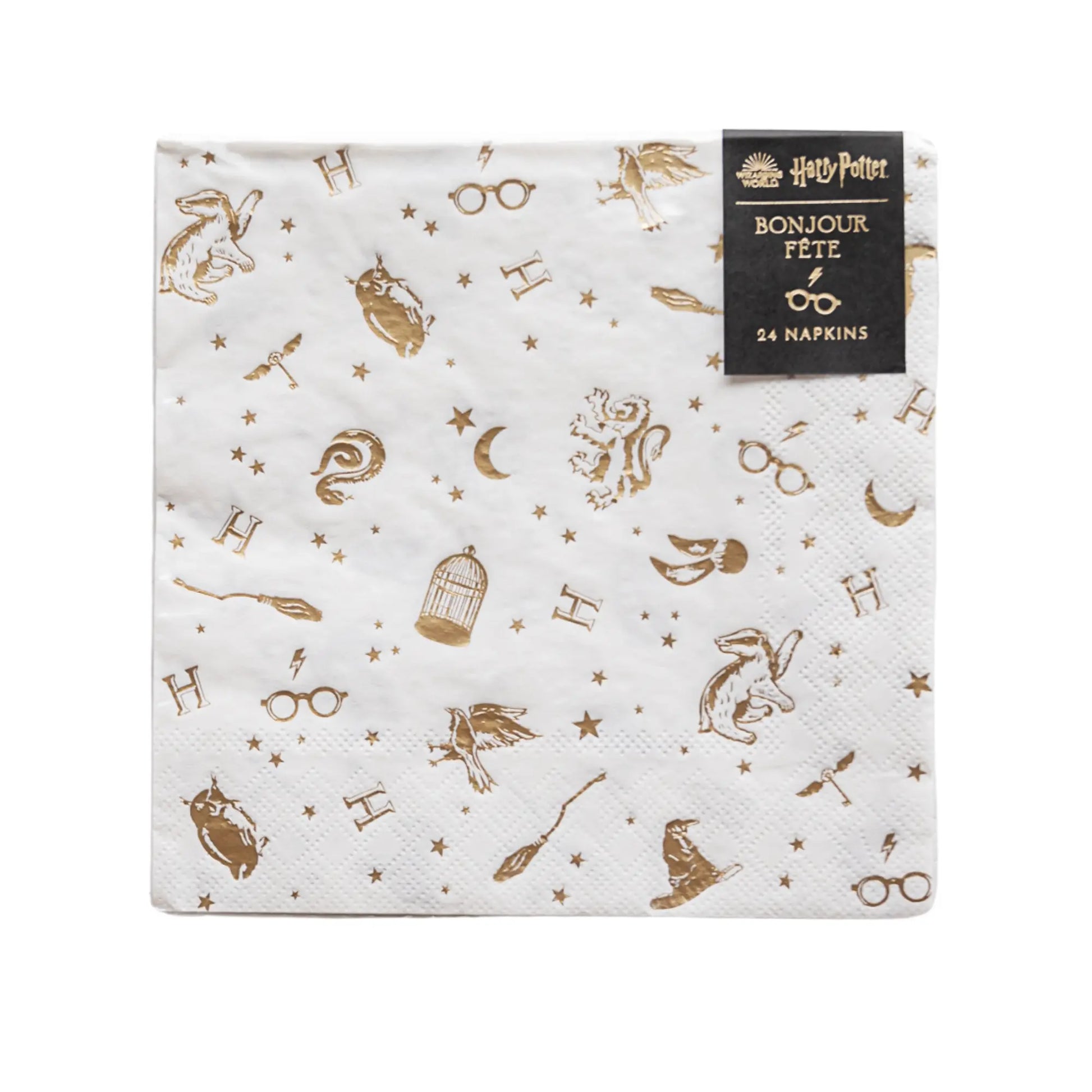 HARRY POTTER X BONJOUR FÊTE HOUSE PRIDE LARGE PARTY NAPKINS Bonjour Fête