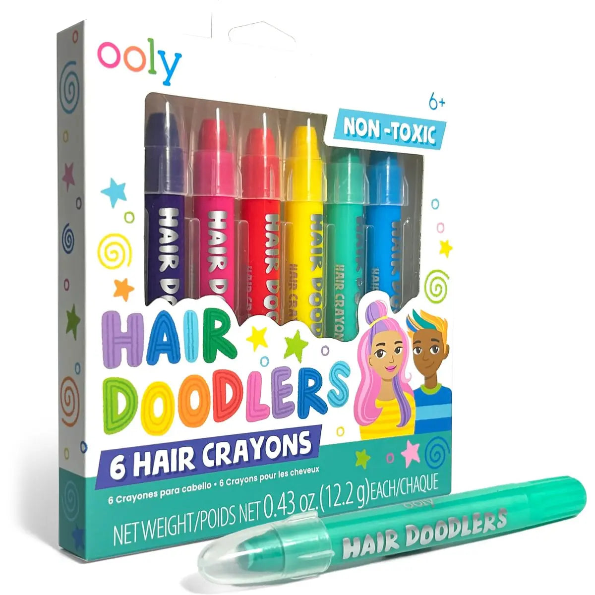 Hair Doodlers Hair Crayons OOLY