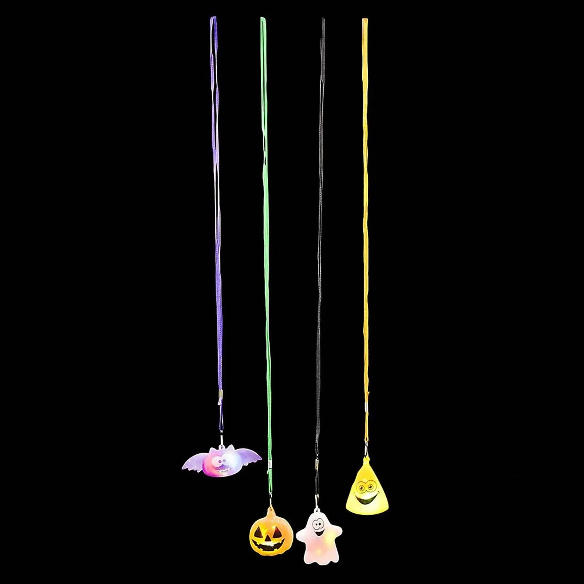 Halloween Flashing Light Necklace Kids Toy JSBlueRidge Toys
