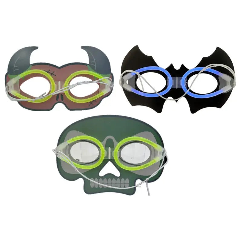 Halloween Glow Mask Cotillons D Alsace