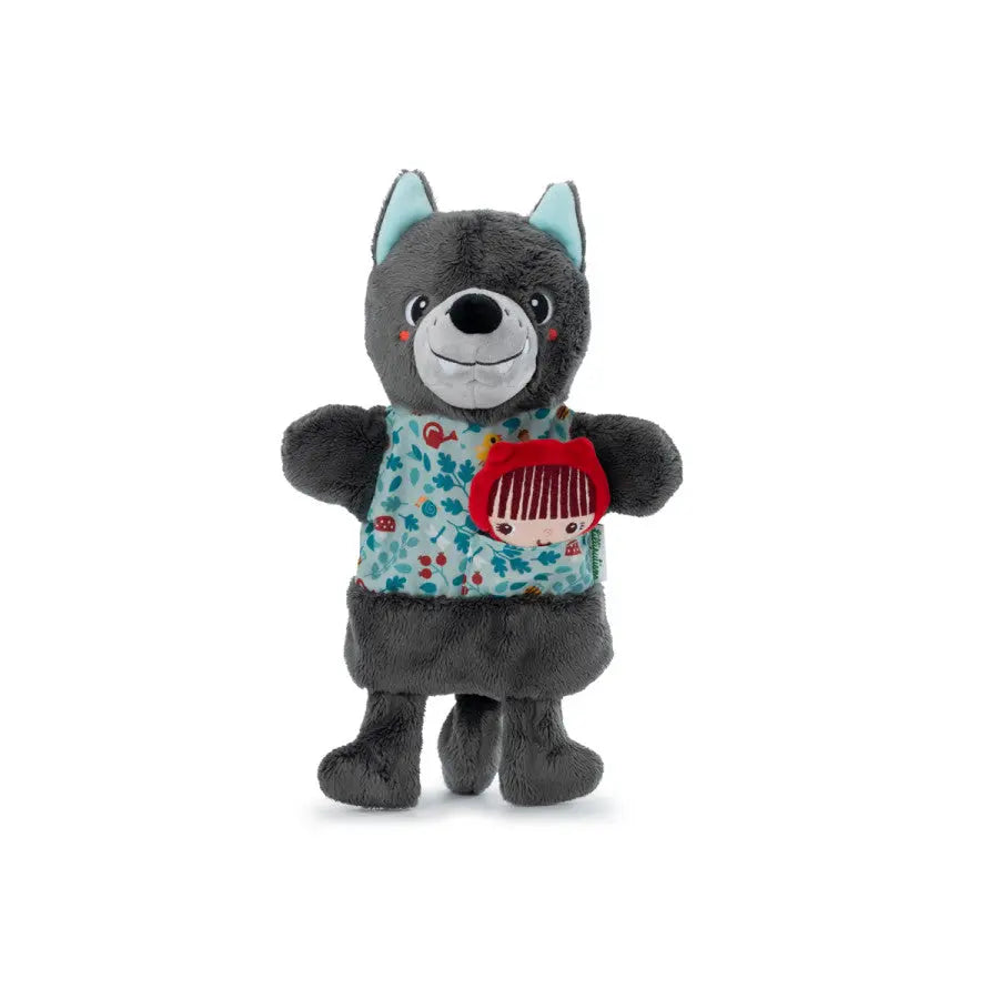 Handpuppet Louis the wolf Lilliputiens