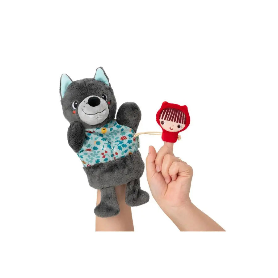 Handpuppet Louis the wolf Lilliputiens