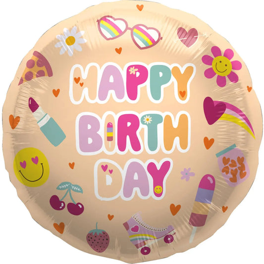 "Happy Birthday" - Boho Girlz - 45 cm Folat