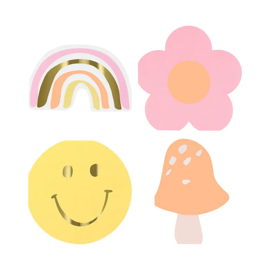 Happy Face Icons Napkins (x 16) Meri Meri