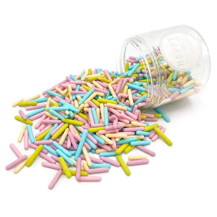 Happy Sprinkles Pastel Party Rods 90gm Happy Sprinkles