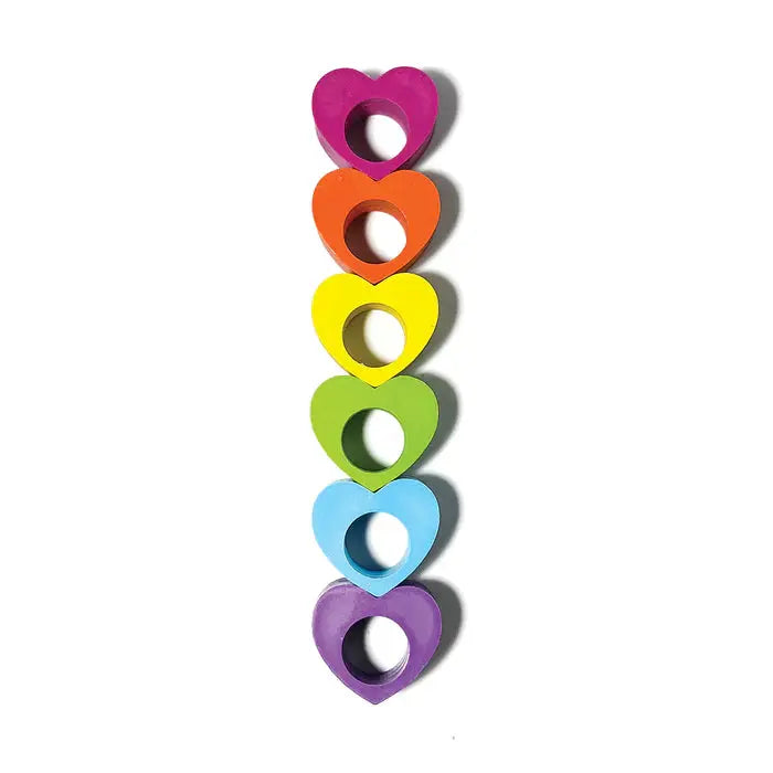 Heart Ring Crayons - Set of 6 OOLY