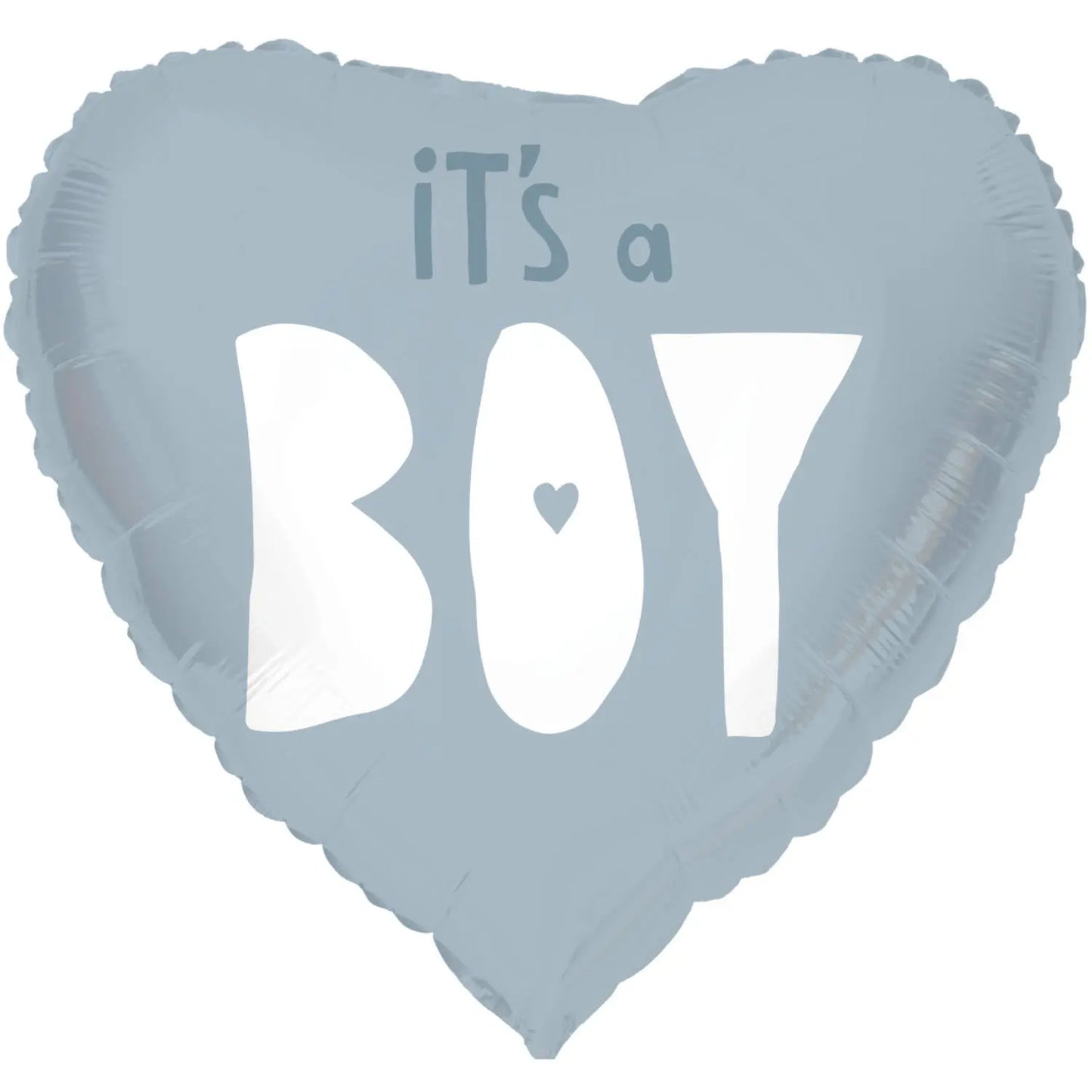Heart-shaped It's a Boy Blue - 45 cm Folat