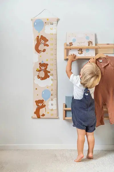 Height measurement for a wall Bear, mix, 24x100cm Partydeco