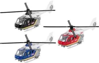 Helicopter, die-cast Dam