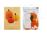 Honeycomb Pumpkins, 18-30cm, mix Partydeco