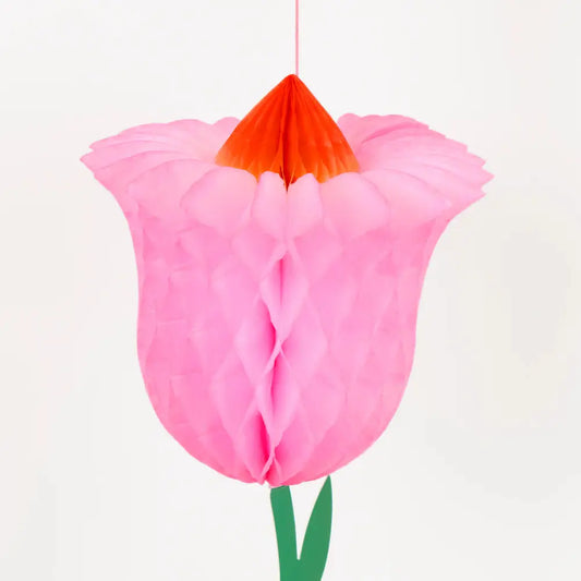 Honeycomb flower decorations X6 Meri Meri