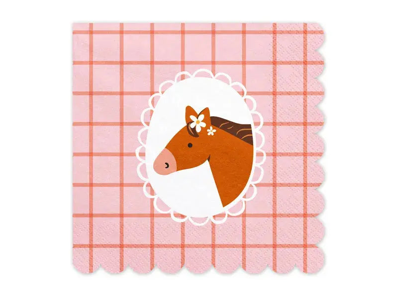 Horse Napkins Partydeco