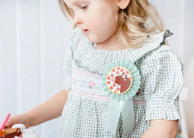 Horse Rosettes, mix Partydeco