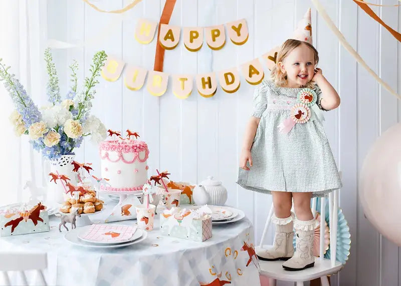 Horse Rosettes, mix Partydeco