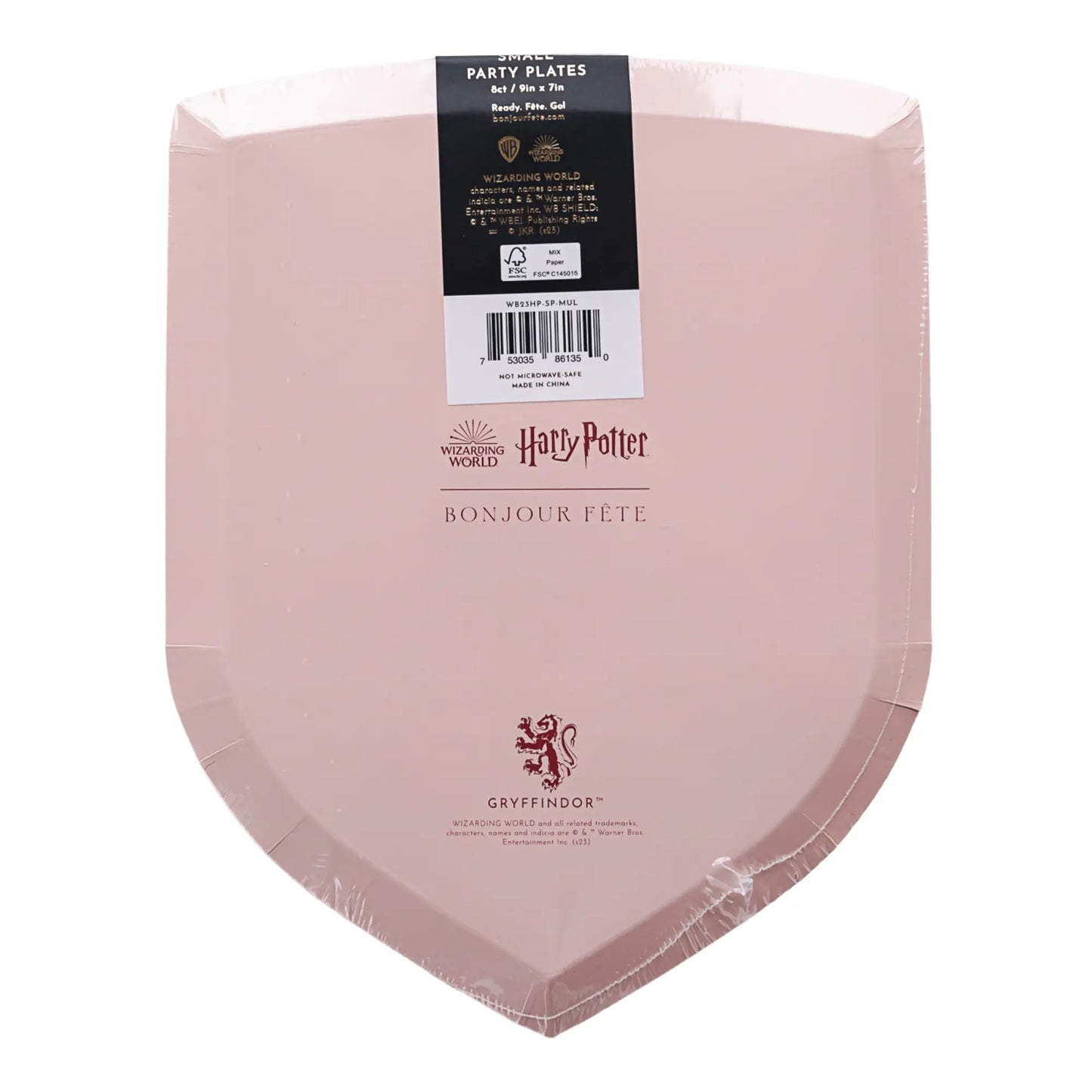 House Pride Small plates -  Harry Potter Bonjour Fête