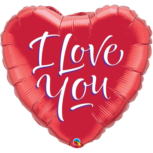 I Love You Heart Balloon - 46 cm Folat