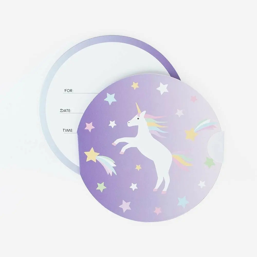 INVITATIONS - UNICORN My Little Day