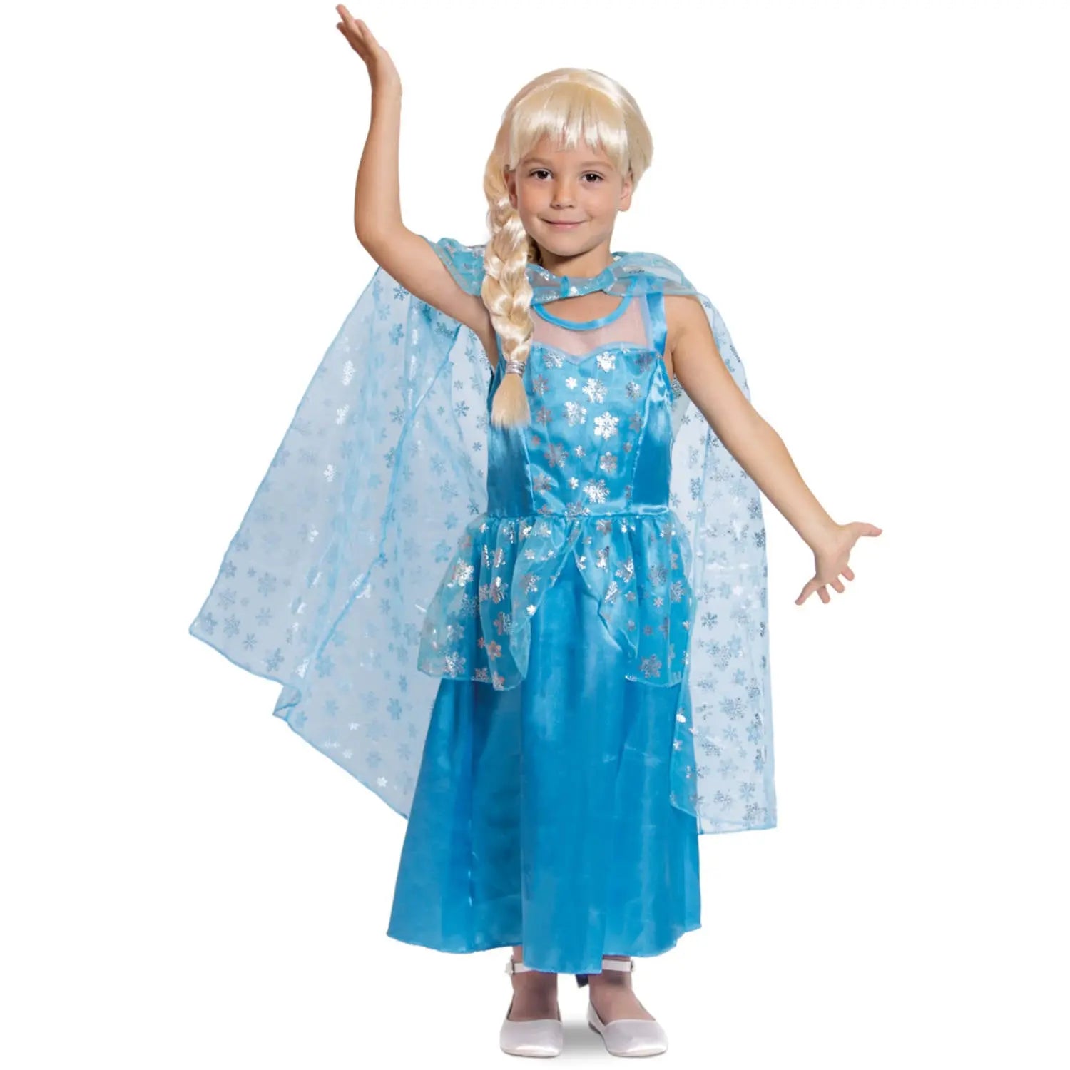 Ice Princess Dress - Children's size M 6-8 years Folat