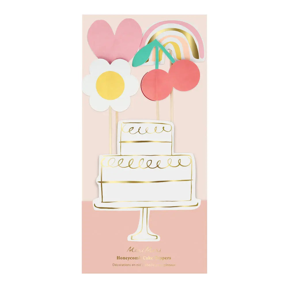 Icons Cake Toppers (x 4) Meri Meri