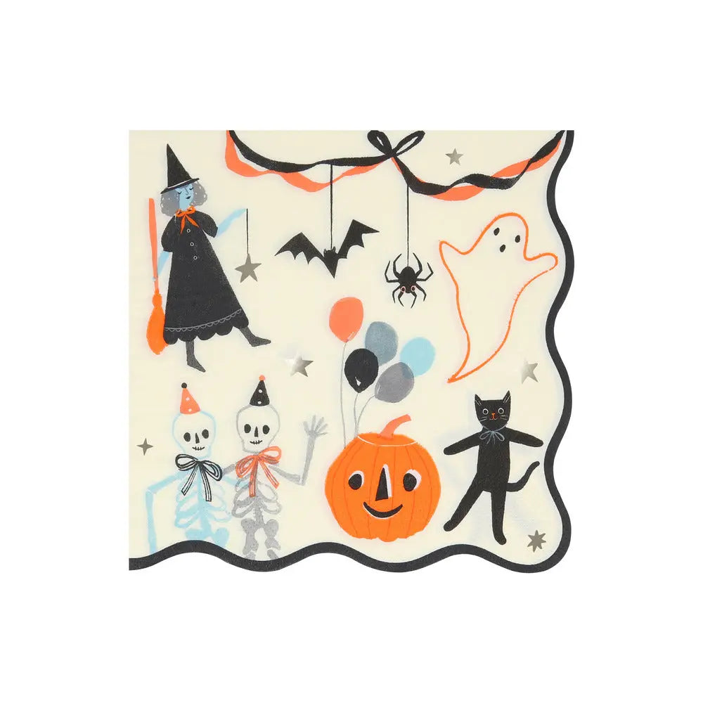 It’s Halloween napkins L Meri Meri
