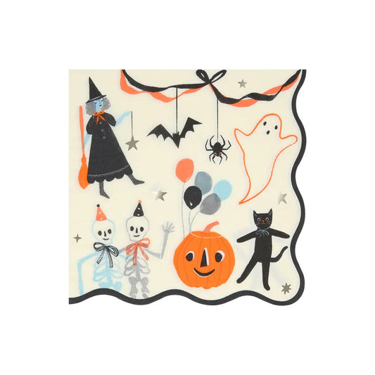 It’s Halloween napkins L Meri Meri