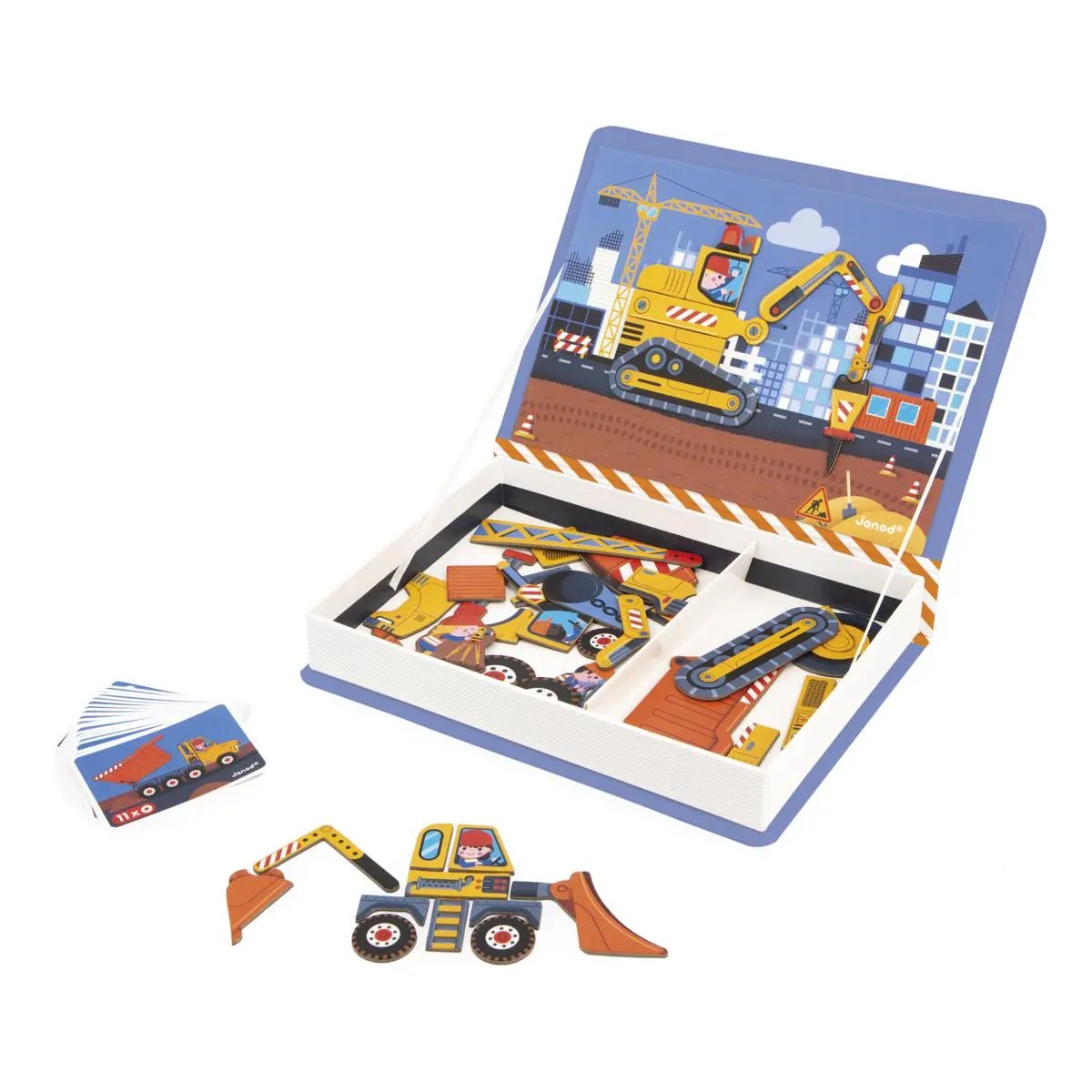 J02526 Magnéti Book'stories Construction Janod